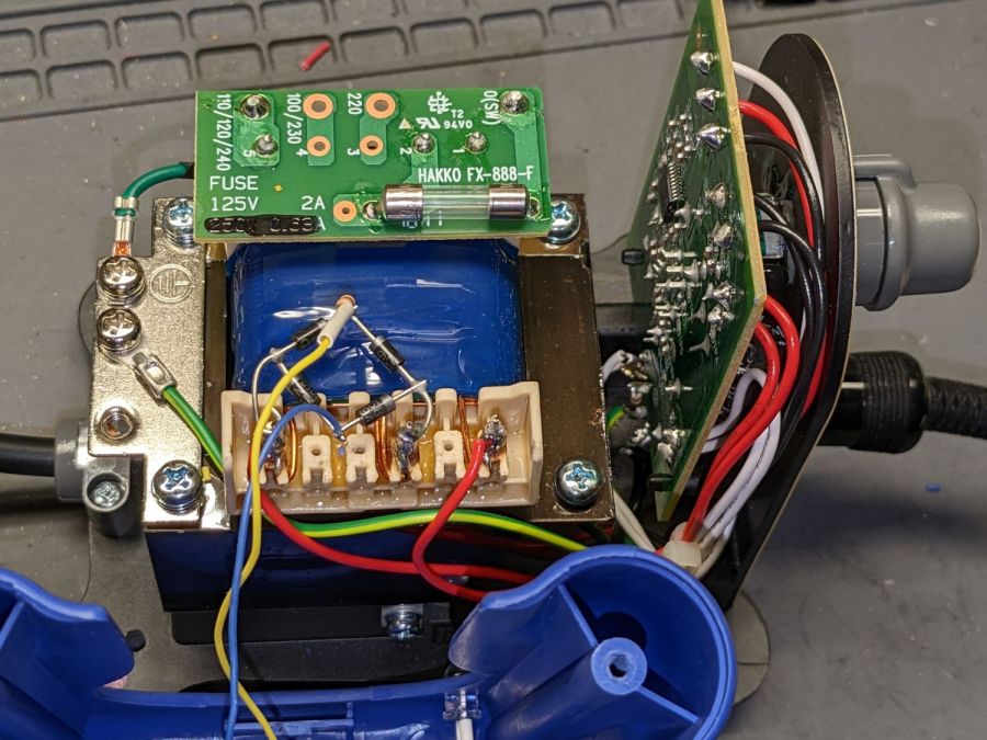 Hakko 888 Soldering Iron pilot - bridge rectifier