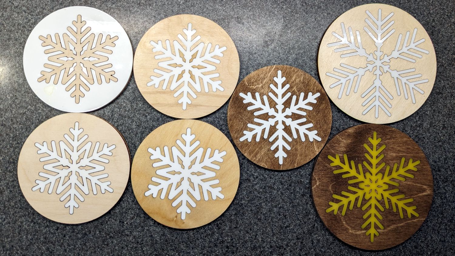Snowflake Coaster - assortment