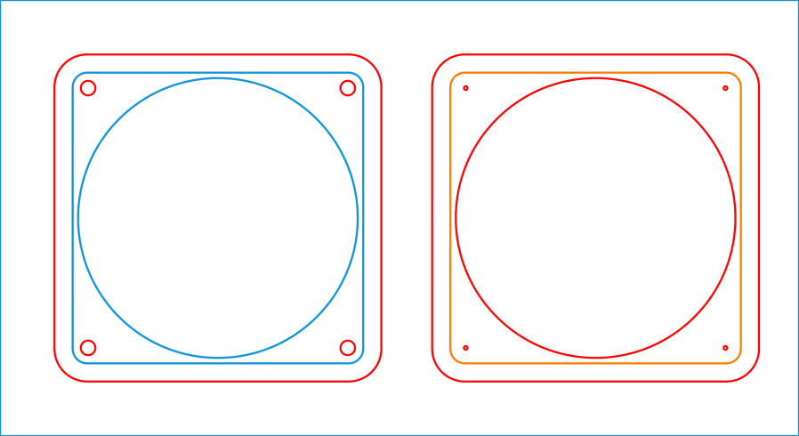 Kitchen Sink Fan - LB layout