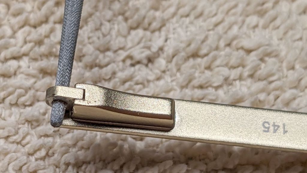 Eyeglass Spring Temple: Screw Hole&nbsp;Tweak