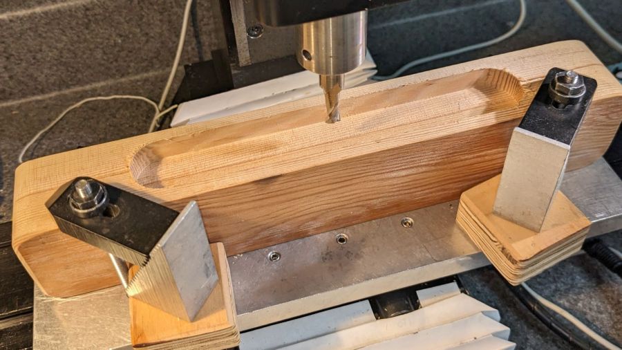 Ironing weight - grip pocket