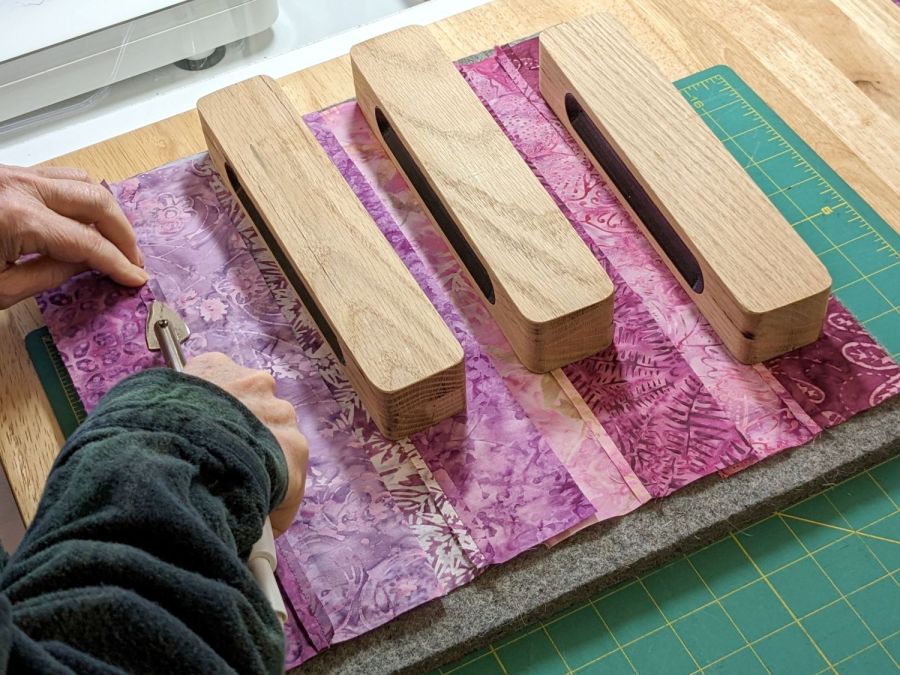 Ironing weight - seam ironing A