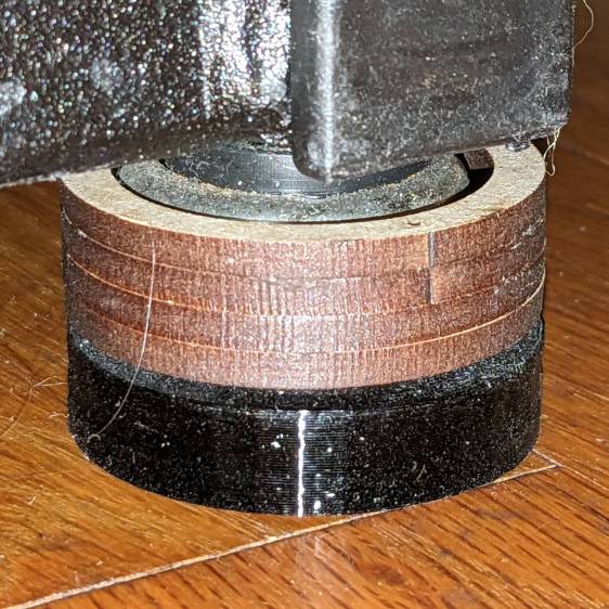 Lift Chair Foot Riser - installed