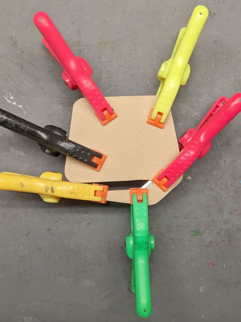 Envelope Opener - clamping