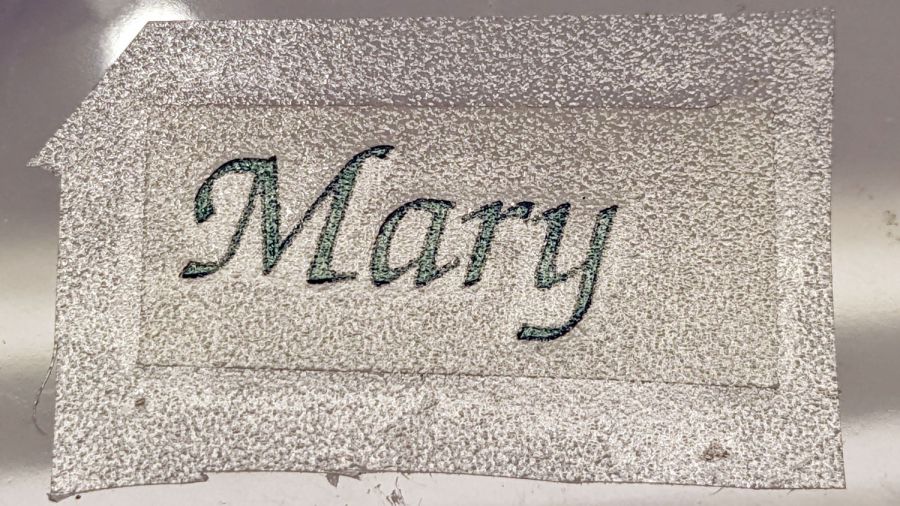 PU PSA Vinyl test - transfer tape