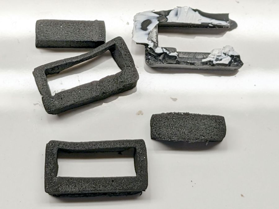 Bafang motor - interior gasket - iterations