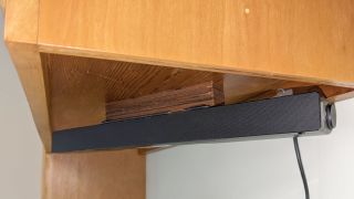 Under-cabinet Dell Sound Bar Mount