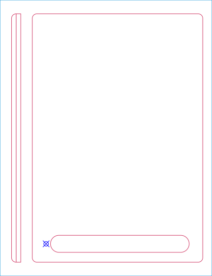 Craft Stick Plant Markers - fixture cut layout - array base