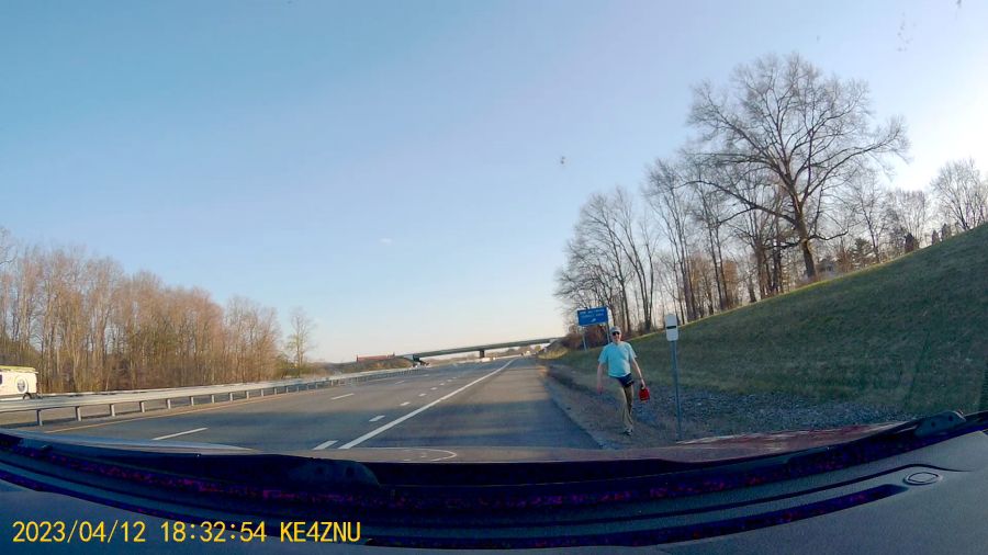 Out of Gas - Walking Back