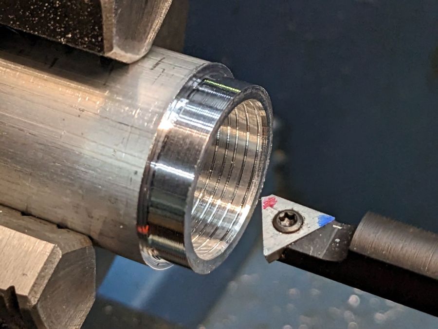 Front Running Light - Heatsink shell scoring