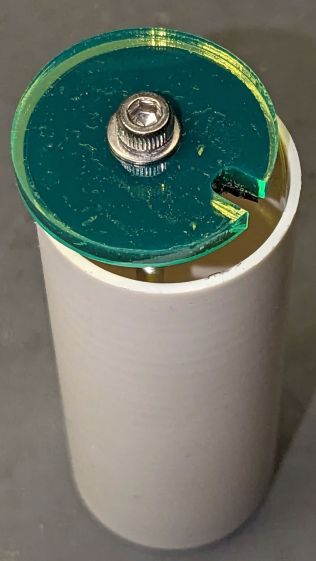 Front Running Light - PVC tube - end cap