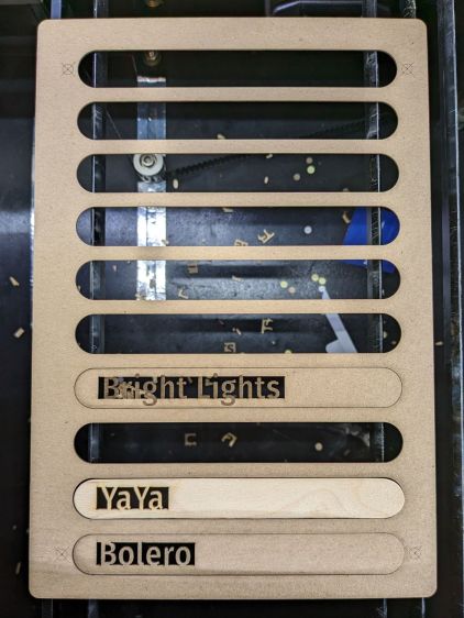 Craft Stick Markers - fixture overview