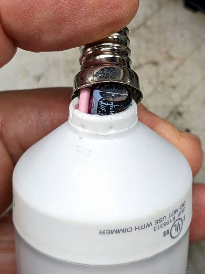 MaxLite CFL - overflow cap