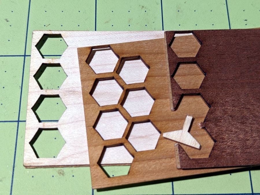 Stitch Counters - veneer plywood sheets