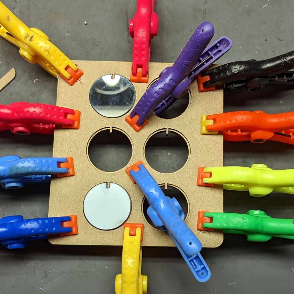 Earring Laser Fixture