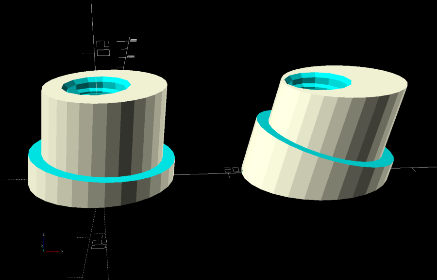 Patio Chair Foot Adapters - solid models