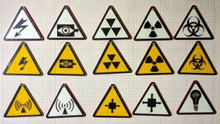 Danger Zone Earrings: GITD Set