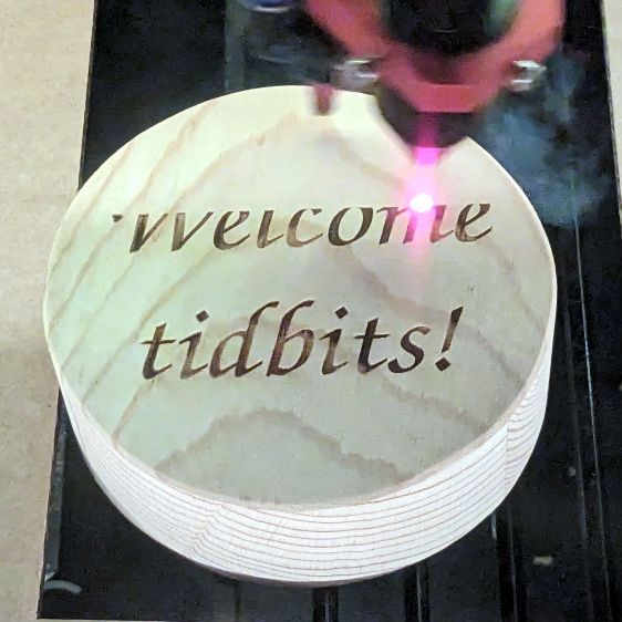 Chipmunk Refuge - decorated end plug