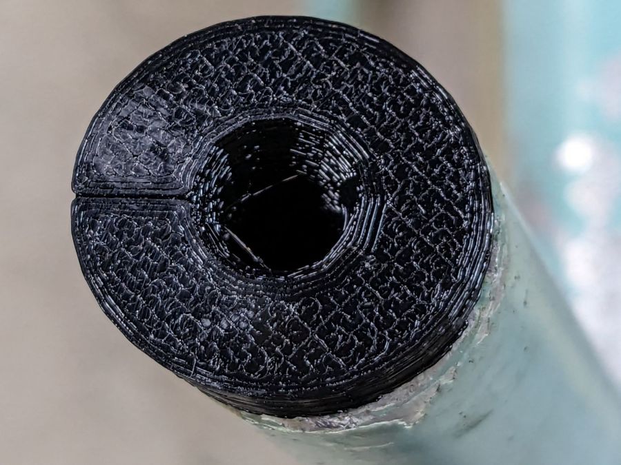 Patio Chair Foot Adapter - orientation notch