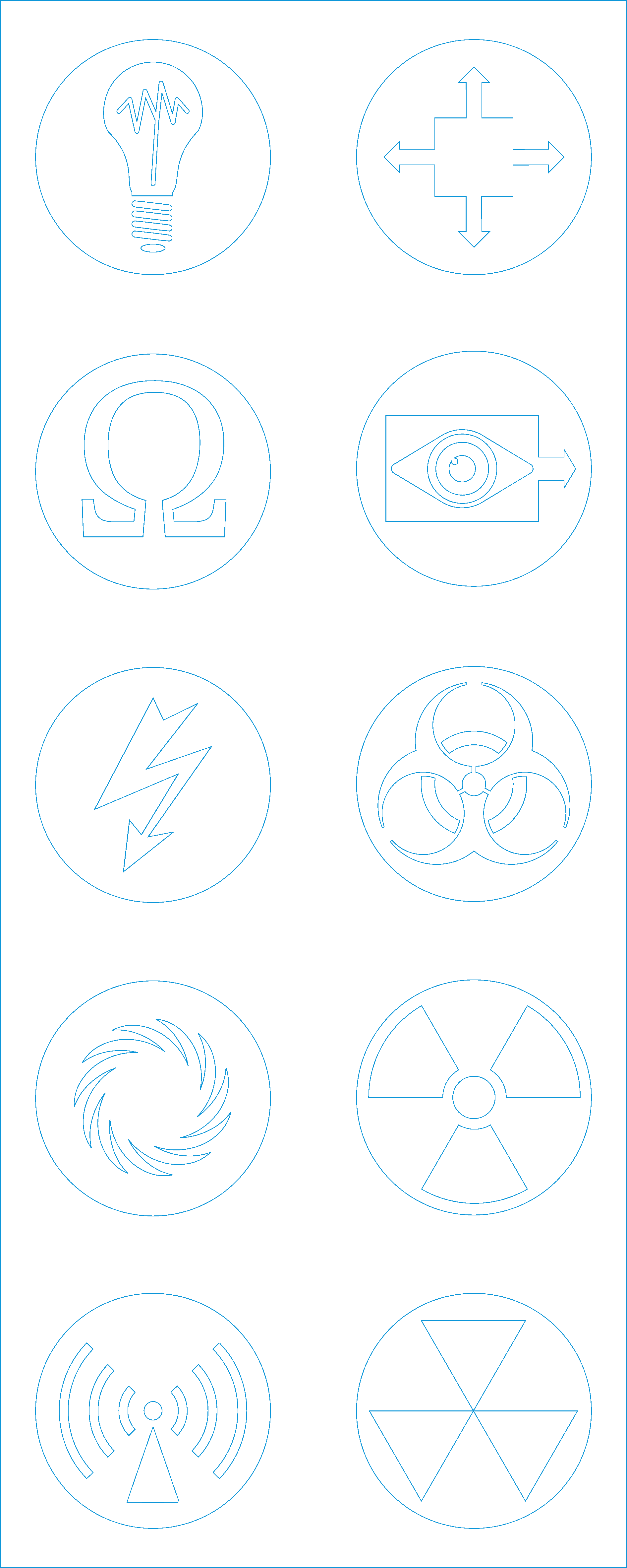 Danger Zone Earrings: More SCP Warning Labels – The Smell of Molten ...