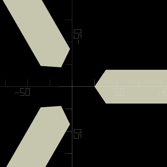 Lathe Chuck Jaws - solid model axial