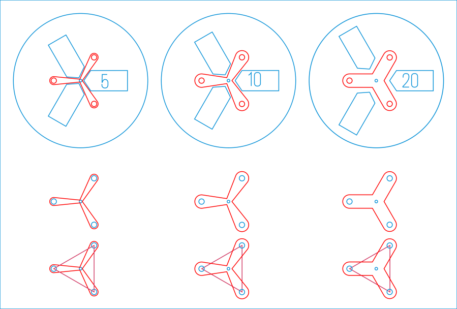 Lathe Chuck Stops - LB layout