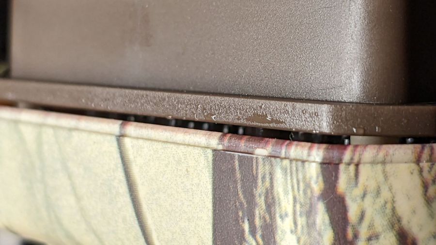 SJCam M50 camera condensation - case edge