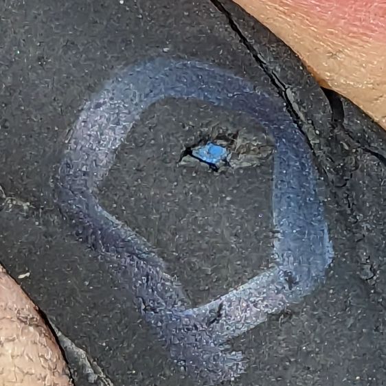 Glass chip - tire damage