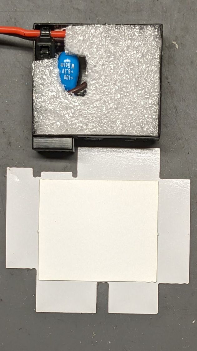 SJCAM M20 Battery Replacement - wrapper layout