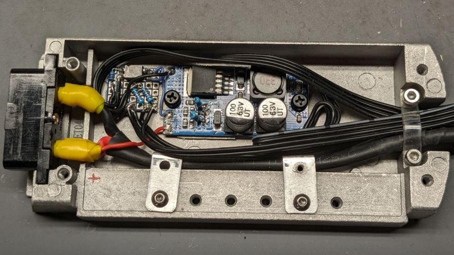 Tour Easy Running Light - Bafang battery base circuitry - wired