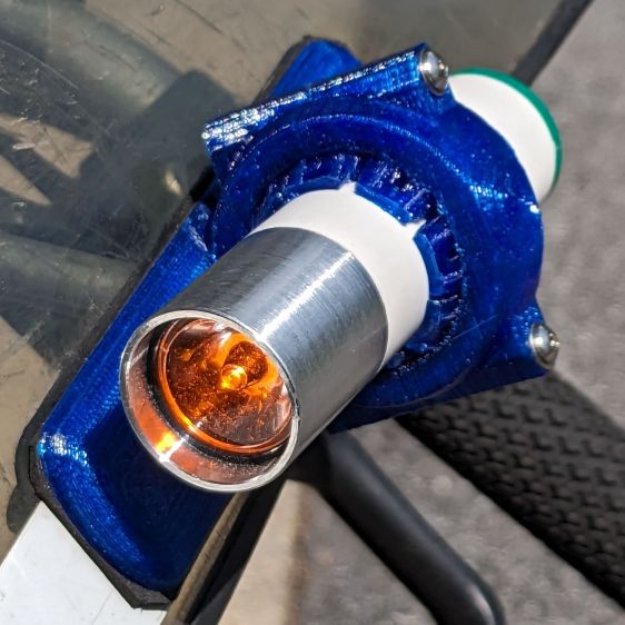 Tour Easy Running Light - front installed