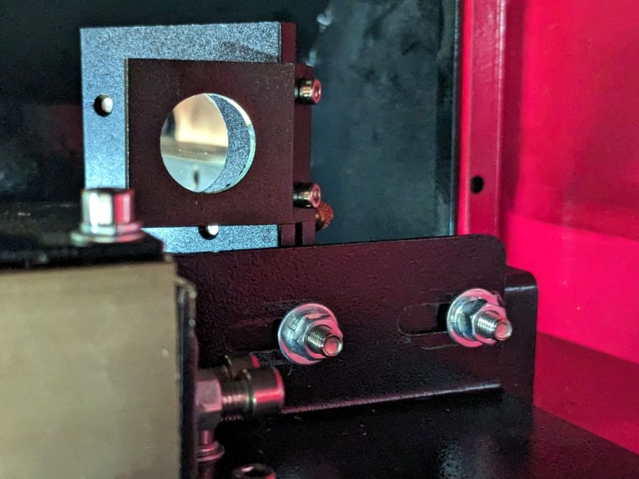 OMTech CO2 Mirror 2 mount - X screws