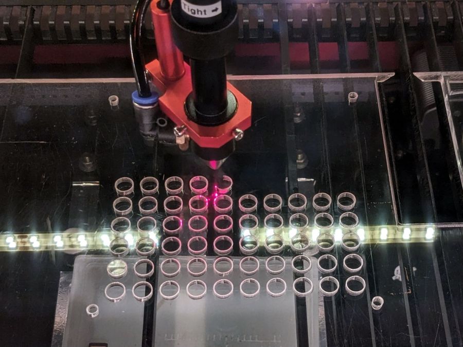 Gelatin 000 Capsule Fill Plate - cutting