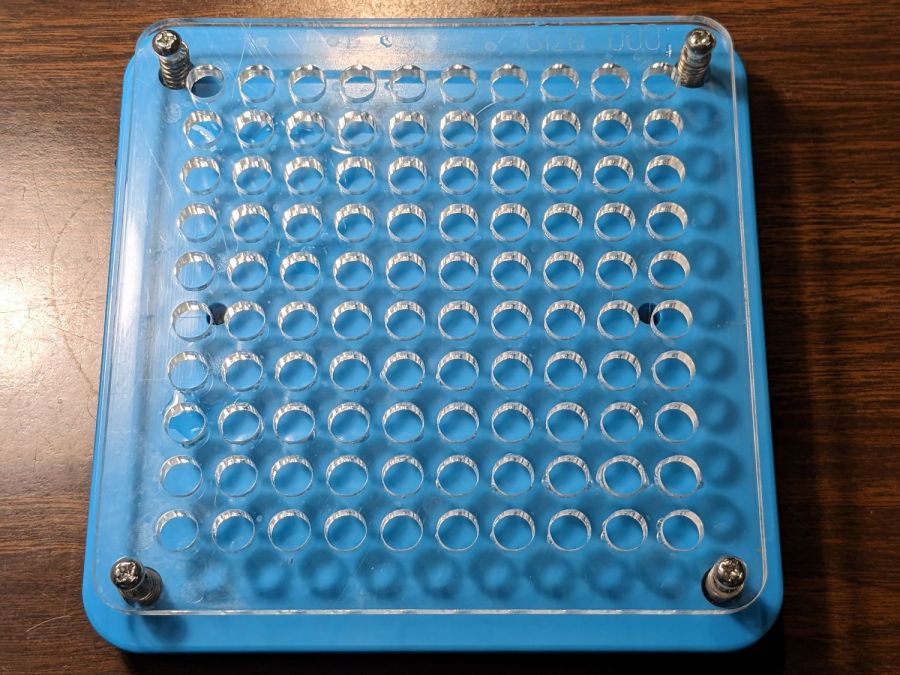 Gelatin 000 Capsule Fill Plate - installed