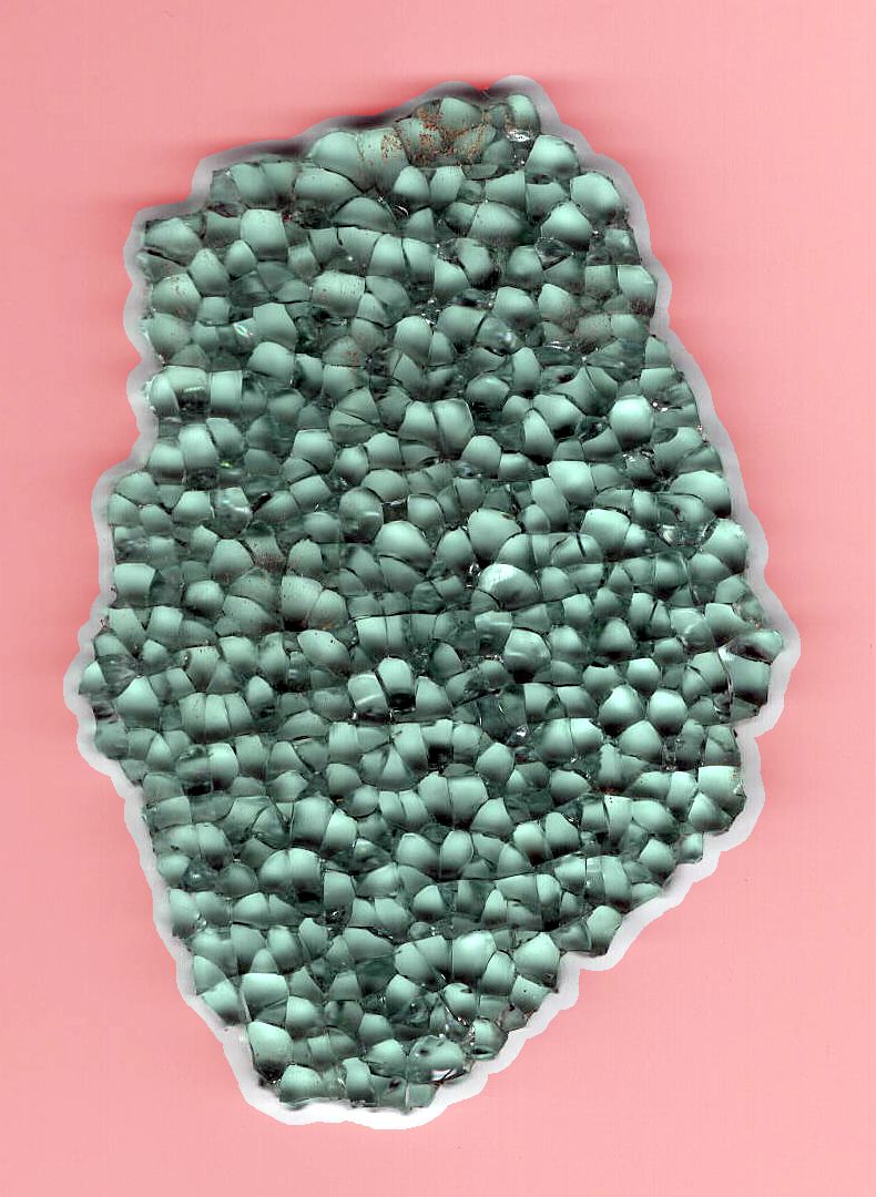 Layered Acrylic Smashed Glass Junk Collector – The Smell of Molten ...