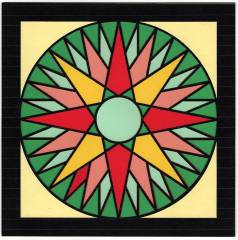 Layered Paper: Mariner’s Compass Block