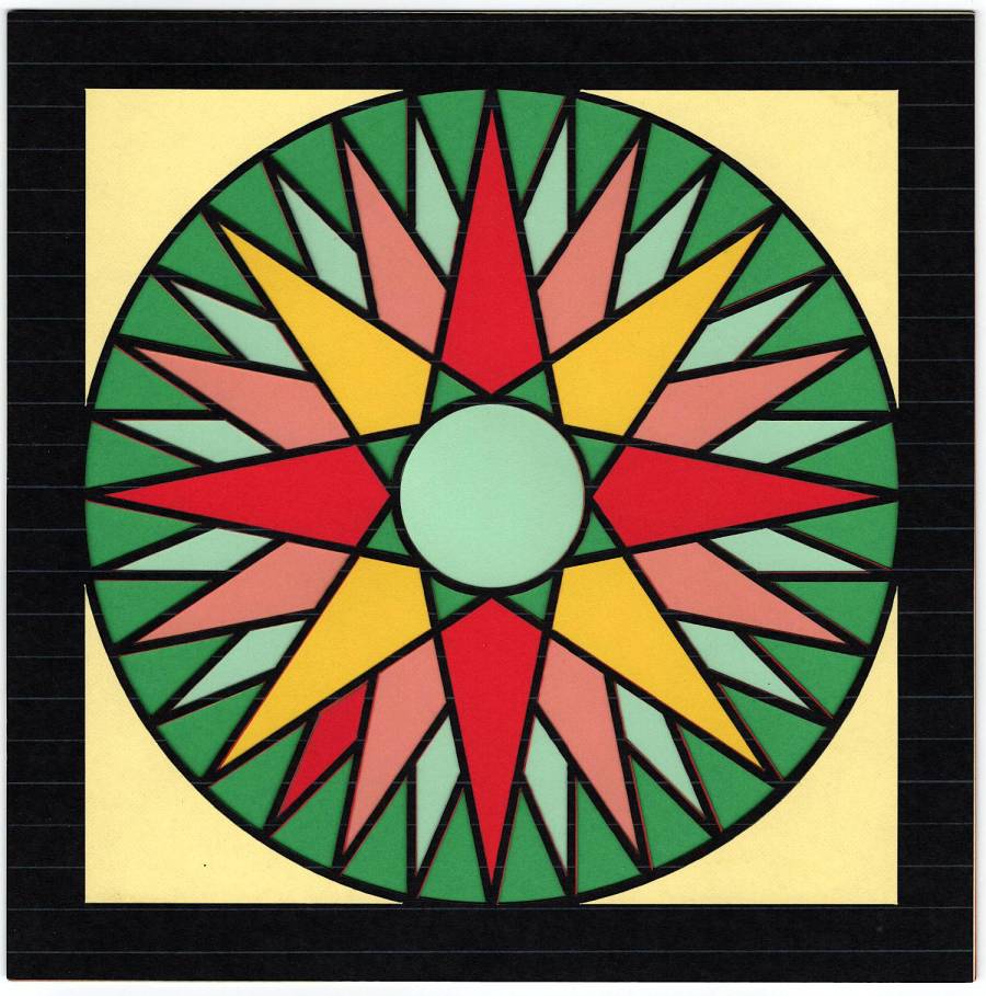 Layered Paper - Mariners Compass - Beyer 133