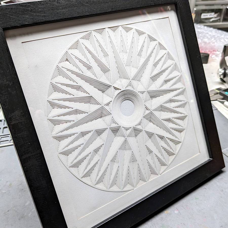 Layered Paper - Mariners Compass - offsets