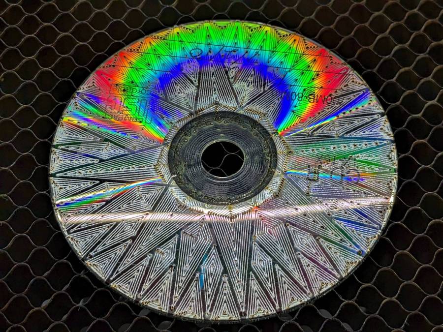 Mariners Compass Coaster - CD-R test