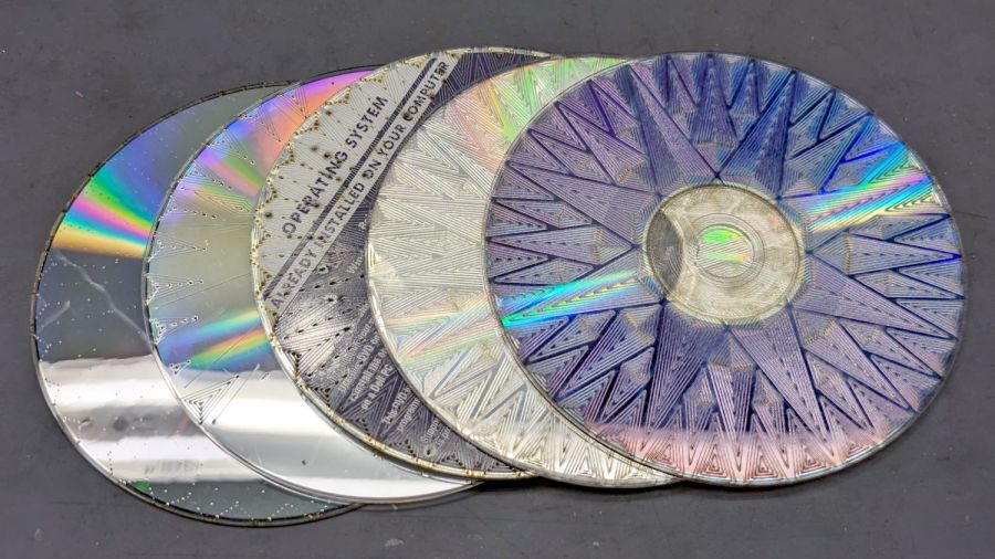 Mariners Compass Coaster - CD DVD tests