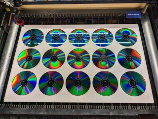 CD / DVD Data Destruction:&nbsp;Fixturing