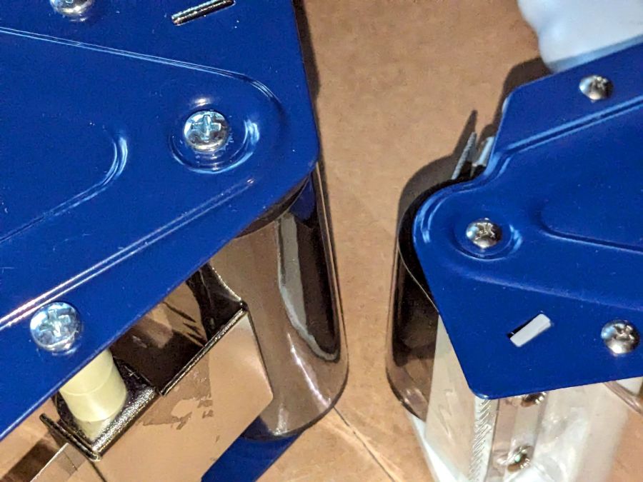 Packing tape dispensers