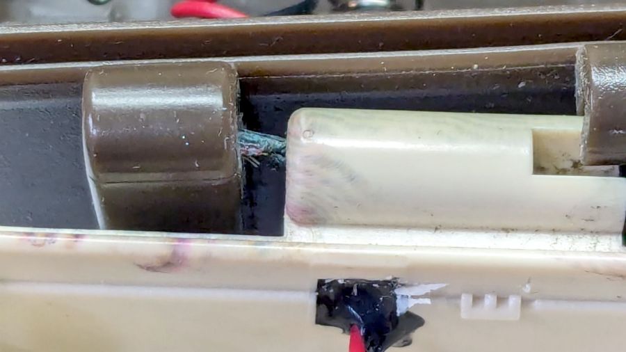 M50 Trail Cam - failed hinge wires