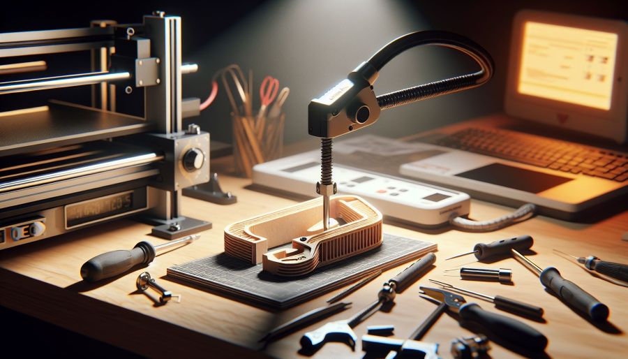 HF Bar Clamp Handle - WP AI image