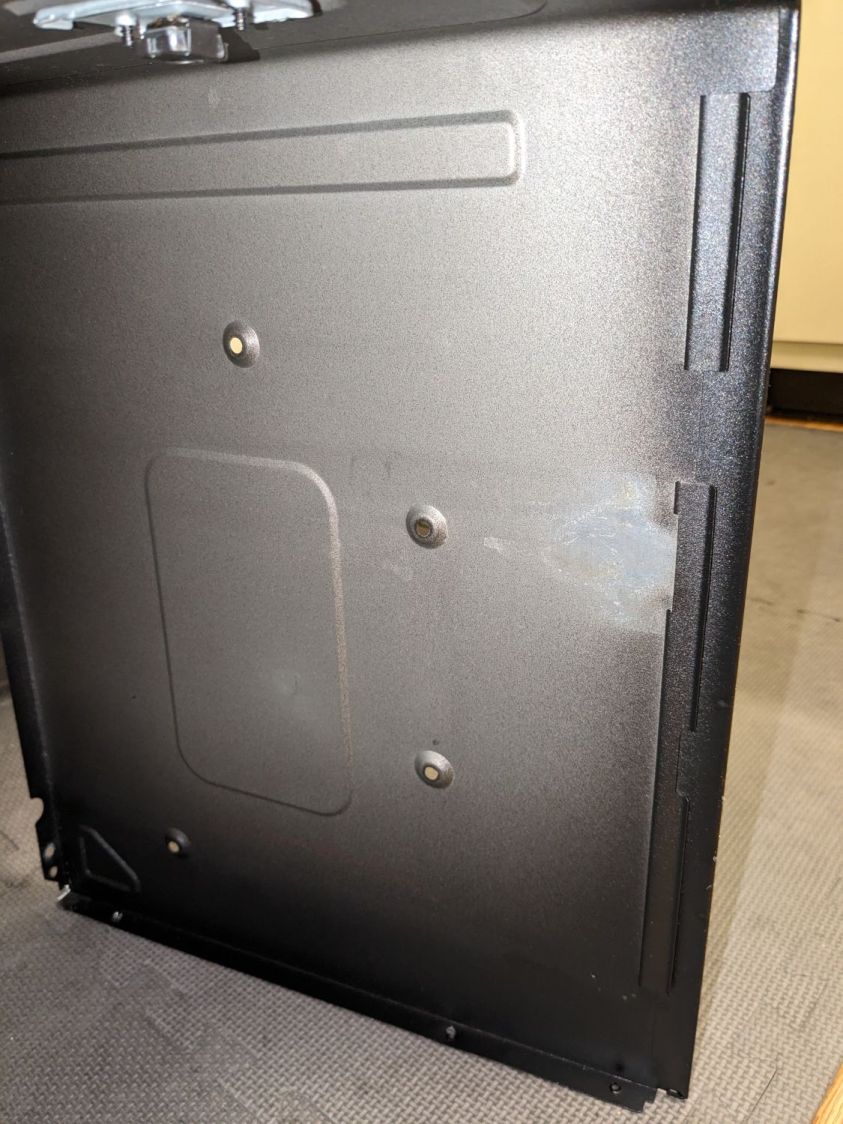 Samsung microwave - shell side latches