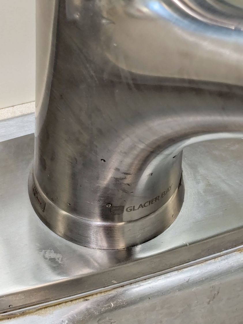 HD Glacier Bay kitchen faucet - realigned