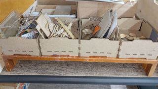 Laser Material Scrap Bins