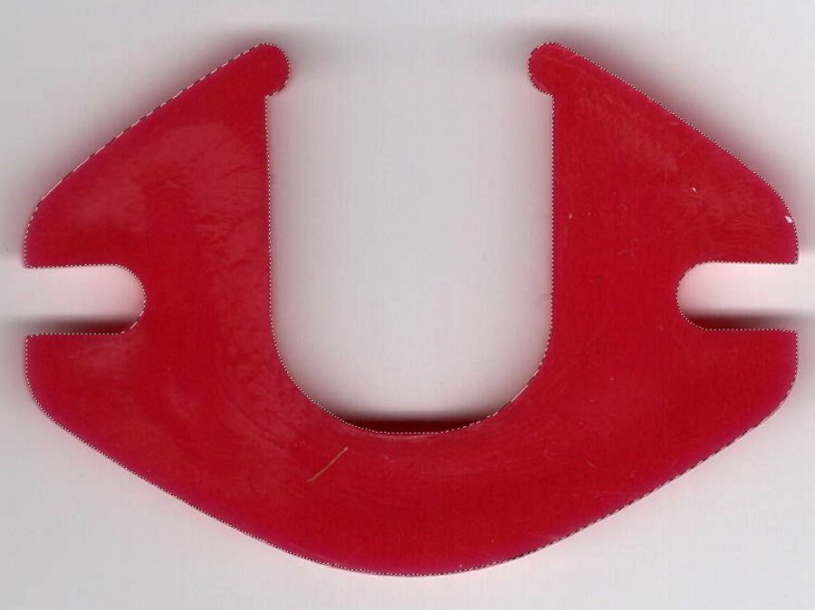 Sillcock faucet alignment wedge - GIMP color selection