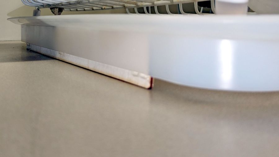 Dish Drainer - rear support