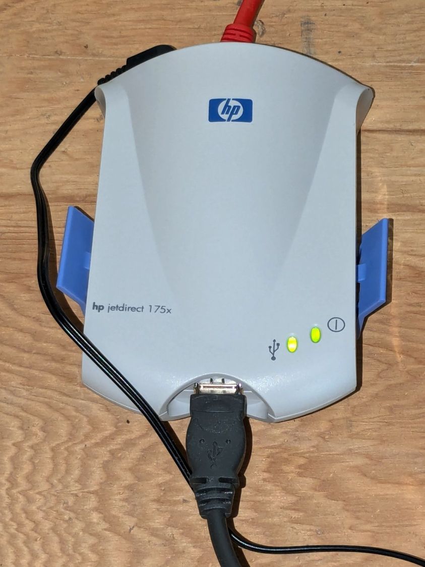 HP Jetdirect 175x - installed